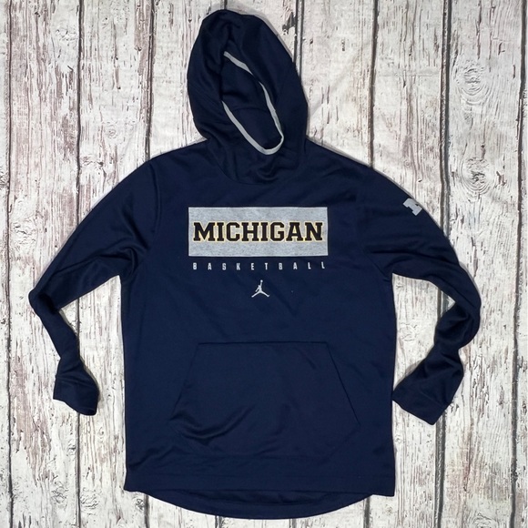 Michigan Wolverines NCAA College Hoodie Pullover Sweatshirt - Picture 1 of 6